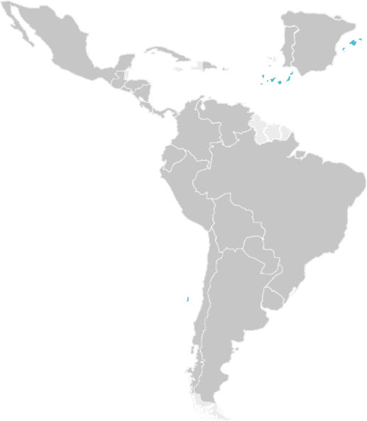 Mapa Iberoamérica
